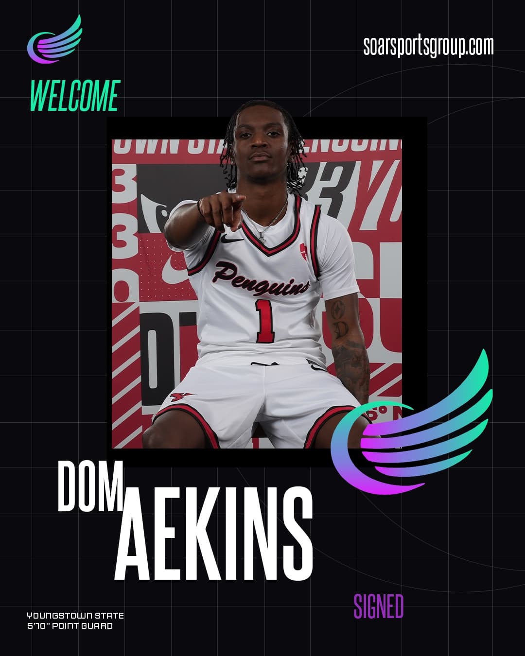 Dom Aekins — Youngstown State